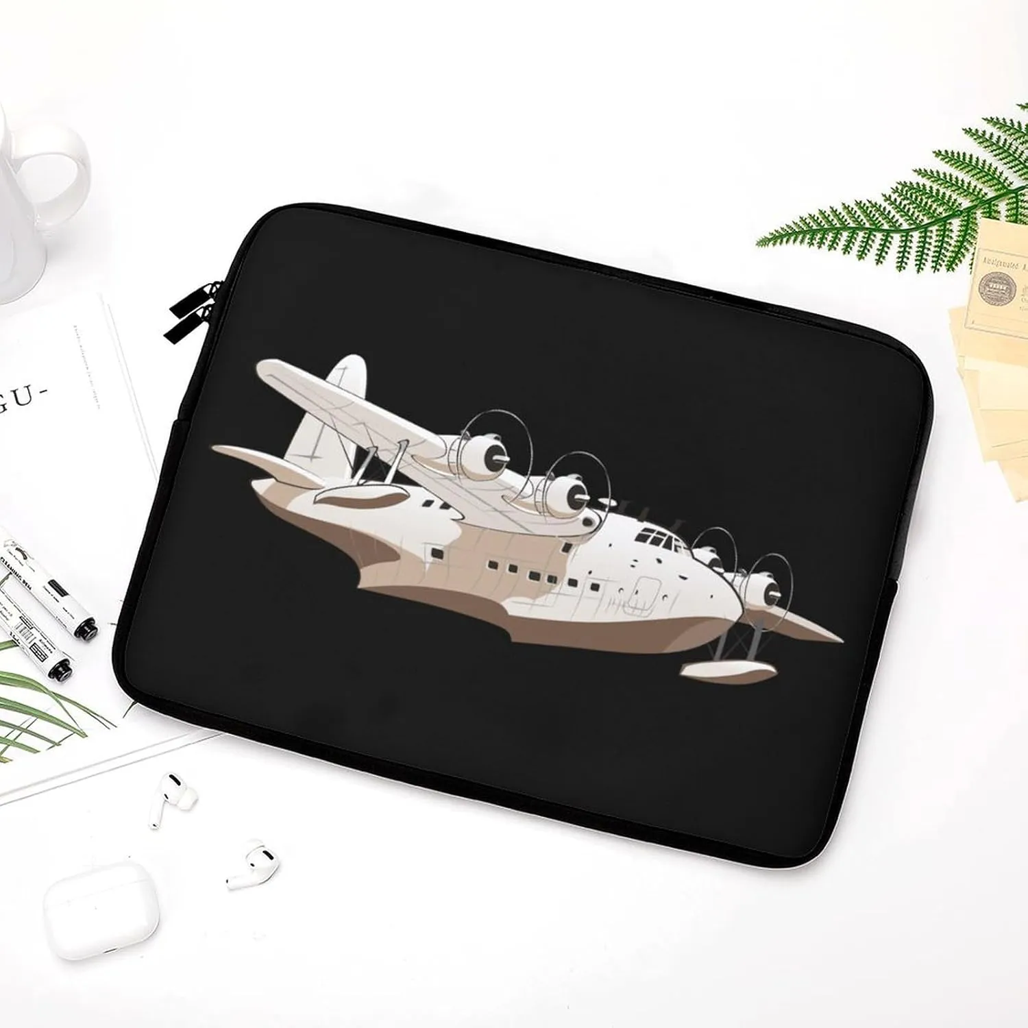 Air Traffic Controller Personalized Laptop Bag Business Casual Laptop Cases Slim Computer Bag Briefcase