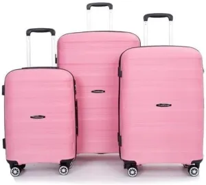 Arge Luggage with Spinner Wheels 3 Piece,Carry-on Luggage with Wheels,Check in Luggage,28/24/20 inch Luggage,Approved Lock,Hardshell Suitcase,Blue Purple uggage Bags for Travel