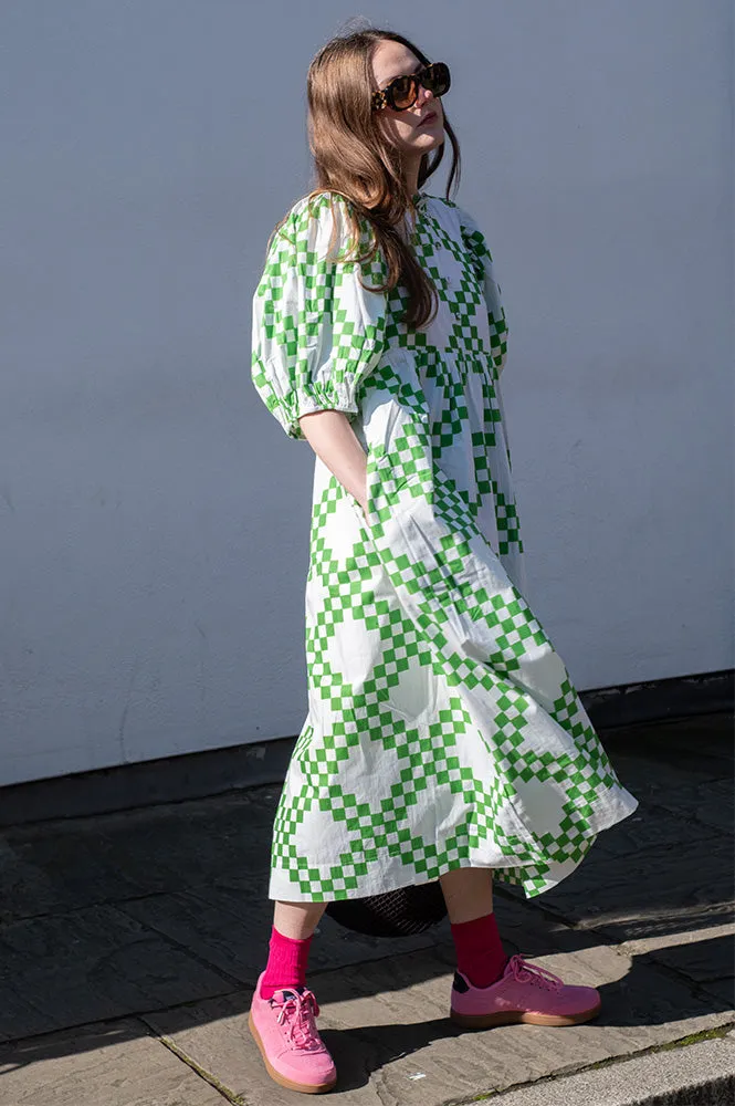 Bont Briony Dress in Apple Green