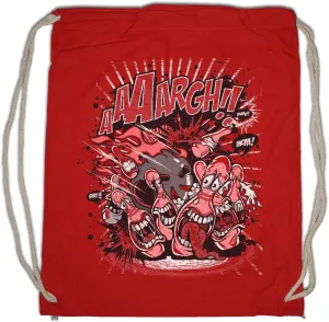 Bowling Massacre Drawstring Bag Gym Sack