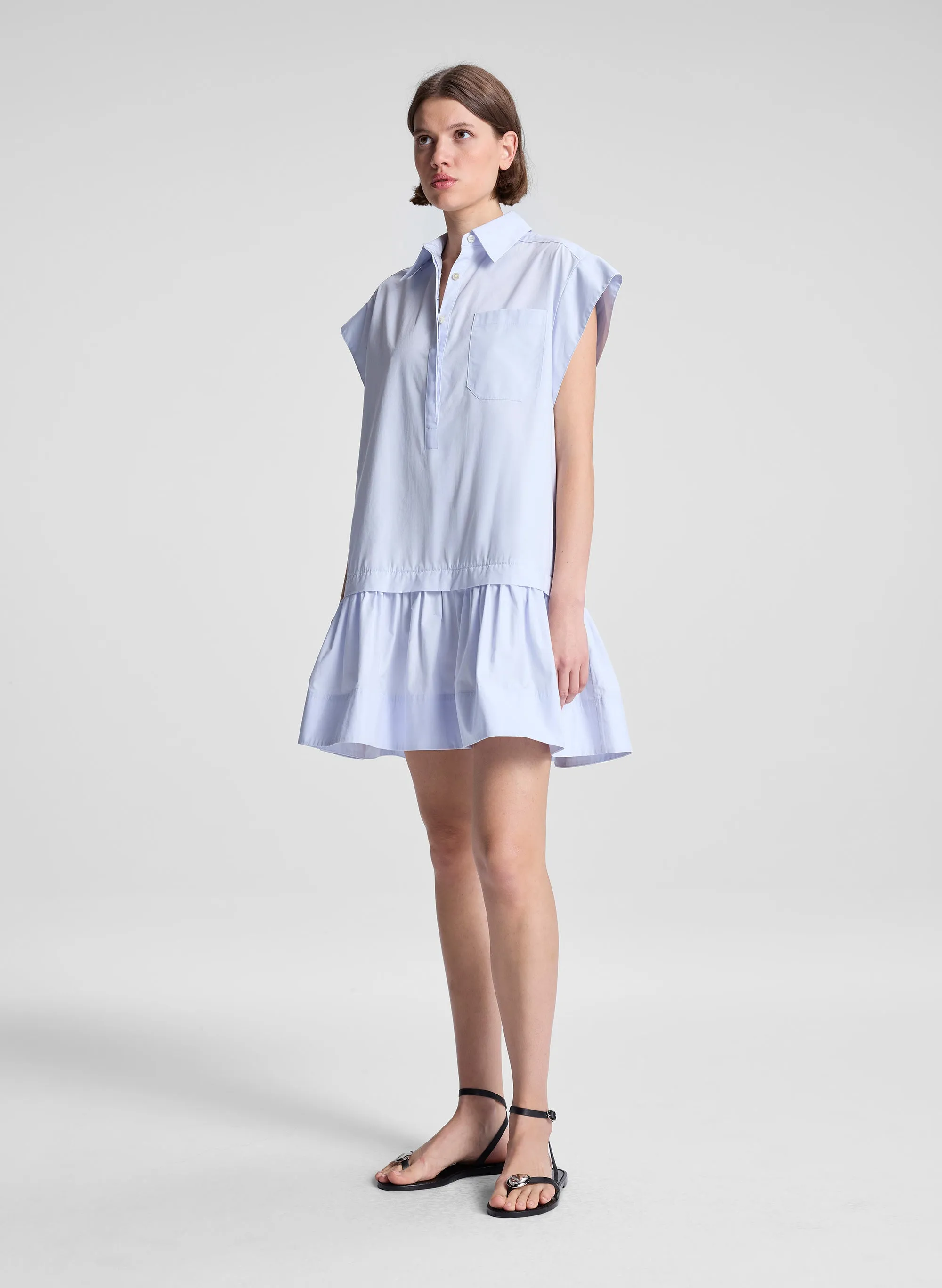 Brock Cotton Mini Dress