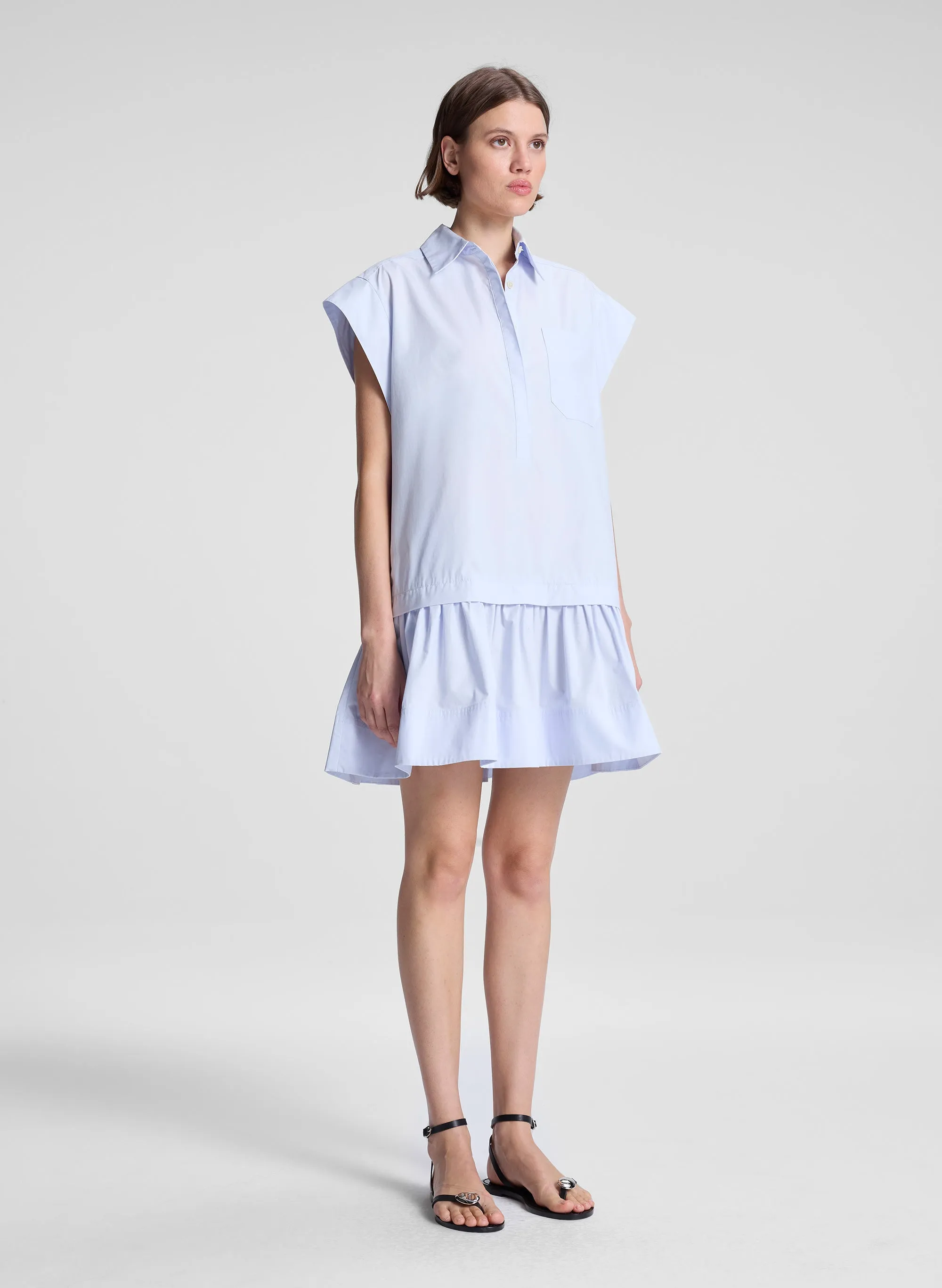 Brock Cotton Mini Dress