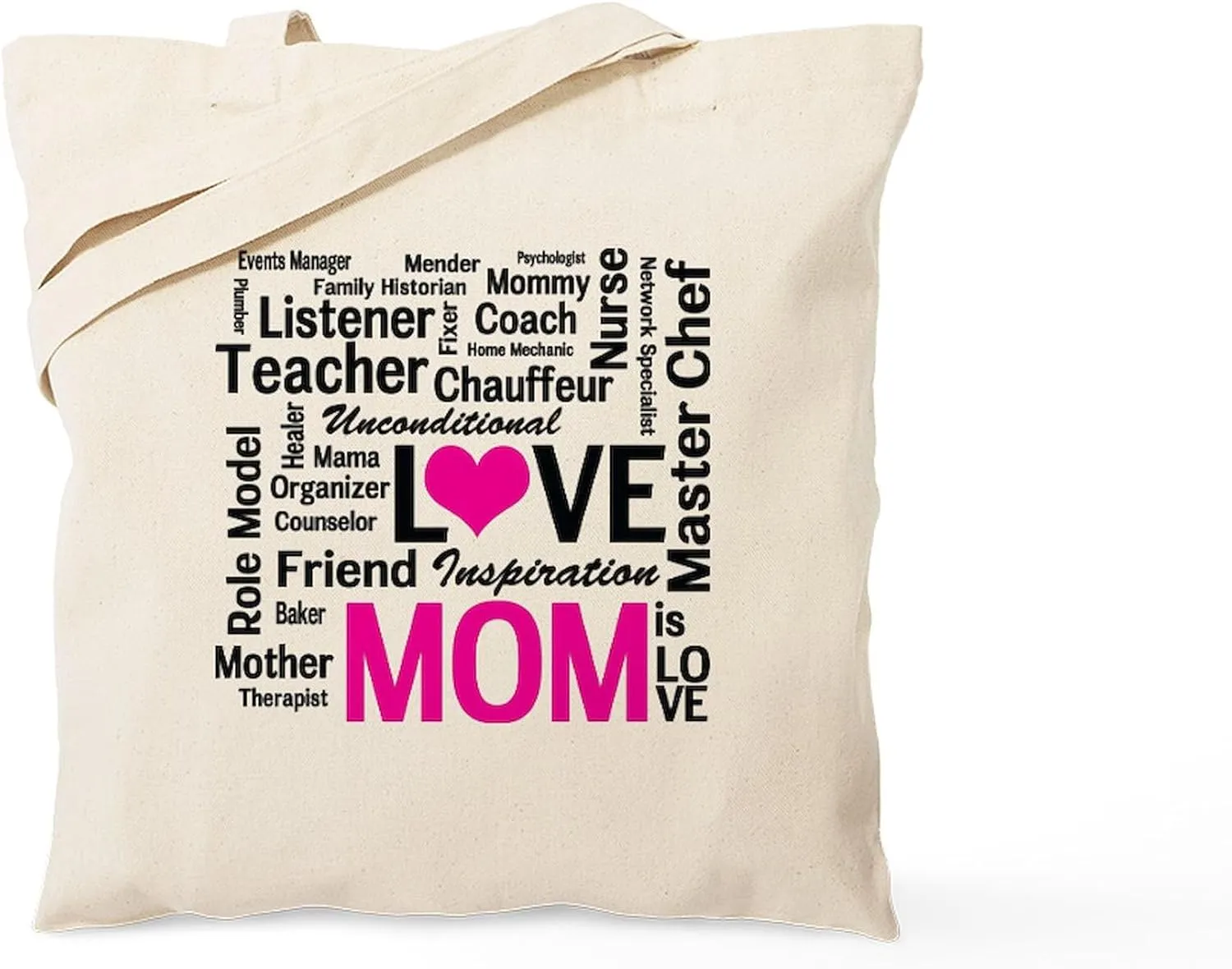 CafePress Do It All Mom, Mother's Day, Birthday Tote Bag Natural Canvas Tote Bag, Reusable Shopping Bag