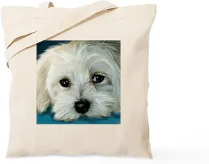 CafePress Malt3 Tote Bag Natural Canvas Tote Bag, Reusable Shopping Bag