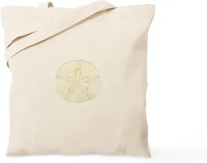 CafePress Sand Dollar Logo Tote Bag Natural Canvas Tote Bag, Reusable Shopping Bag