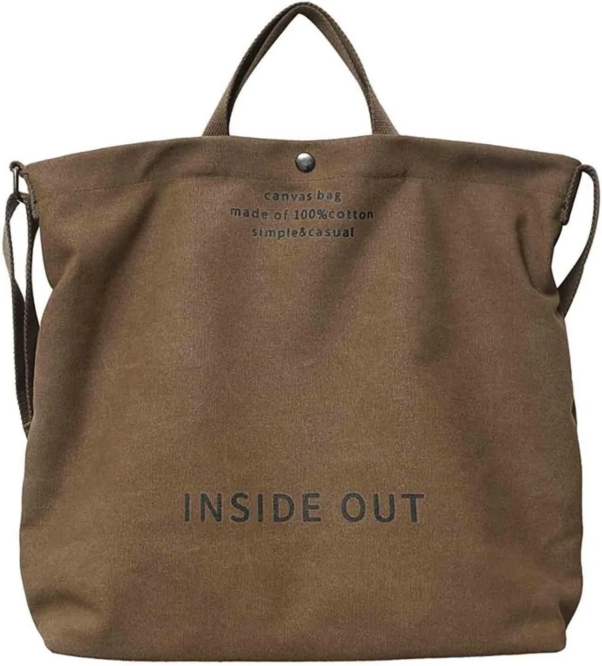 Casual Shoulder Work Bag Crossbody Top Handle Vintage Grunge Hobo Bag Women Large Canvas Tote Handbags