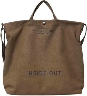 Casual Shoulder Work Bag Crossbody Top Handle Vintage Grunge Hobo Bag Women Large Canvas Tote Handbags