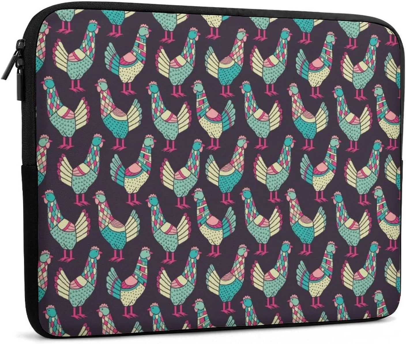 Chickens Personalized Laptop Bag Business Casual Laptop Case Slim Computer Bag Briefcase
