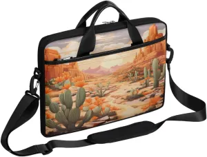 Classic Japan Scenery Design Laptop Shoulder Bag for Tablet Computer Notebook Sleeve Messenger Carrying Case Briefcase Tote