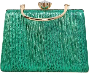 Clutch Purses for Women Mini Satin Evening Bags for Women Bridal Clutch Purses Elegant Handbags for Wedding Party