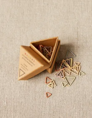Cocoknits Triangular Stitch Markers - Earth Tones