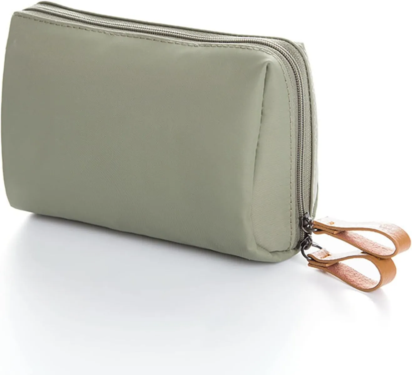 Cosmetic Beauty Bag for Purse Travel Handy Makeup Pouch for Women Girls (Green)