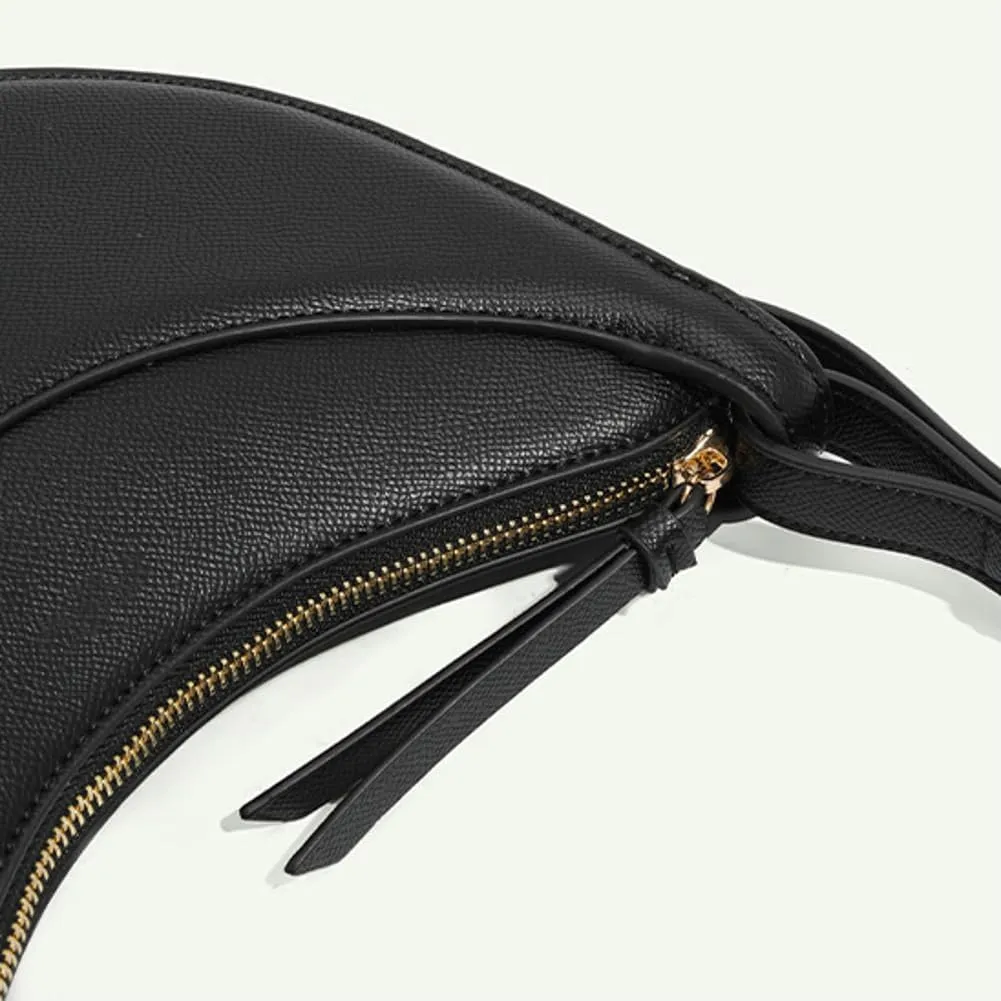 Crescent Hobo Handbags for Women Leather Shoulder Bag Fashion Dumpling Hobo Bags Sling Crossbody Bag Cute Purse 2024