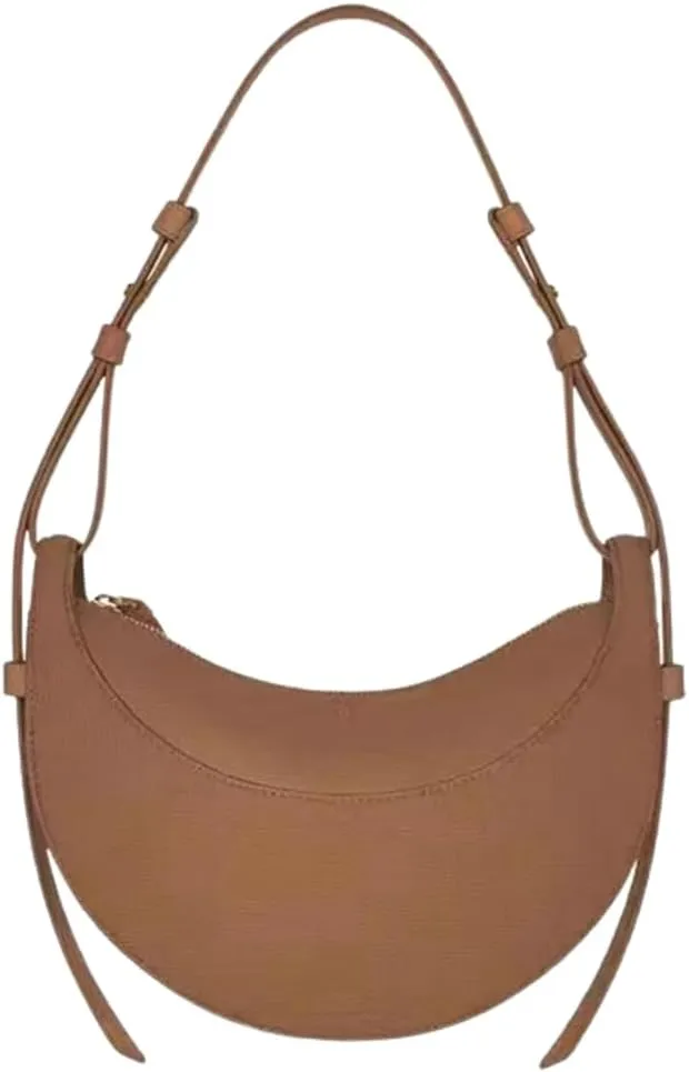 Crescent Hobo Handbags for Women Leather Shoulder Bag Fashion Dumpling Hobo Bags Sling Crossbody Bag Cute Purse 2024