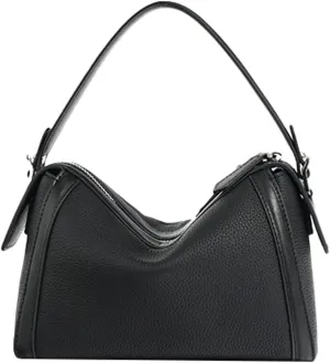 Crossbody Bag for Women Leather Tote Handbag Genuine Crossbody Purse Handbag Shoulder Bags Hobo Top-Handle Bag