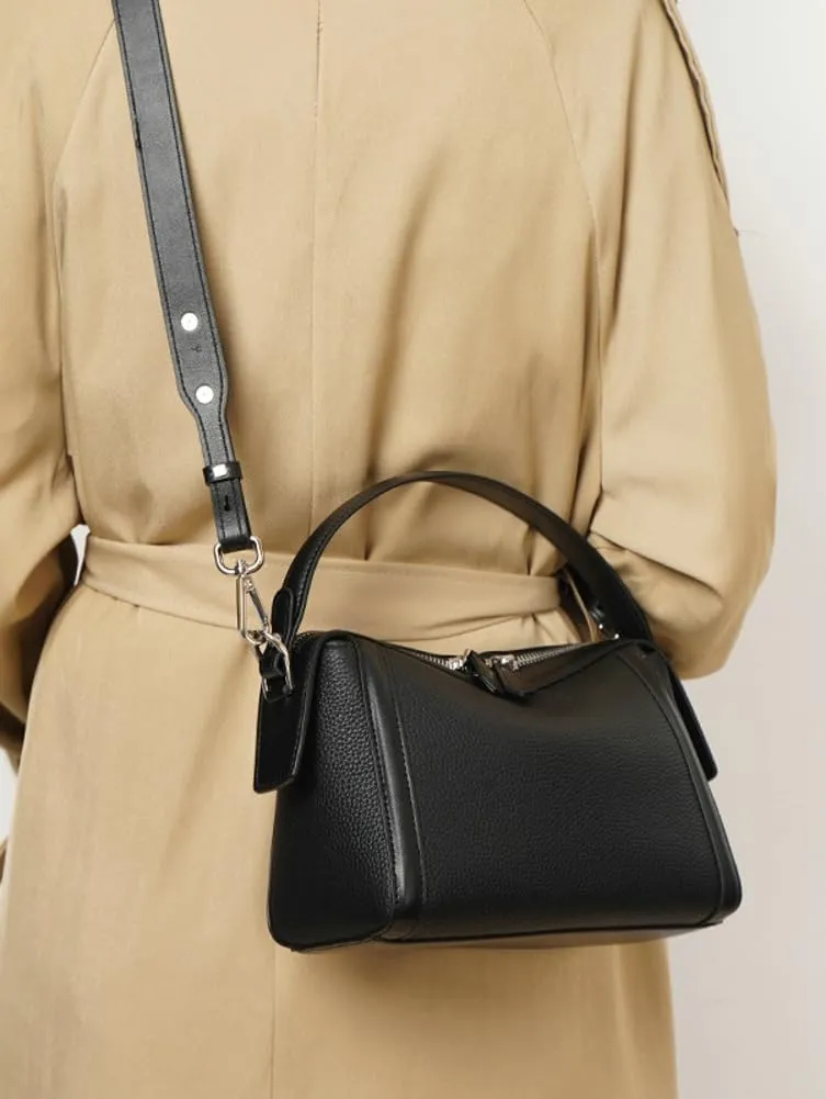 Crossbody Bag for Women Leather Tote Handbag Genuine Crossbody Purse Handbag Shoulder Bags Hobo Top-Handle Bag