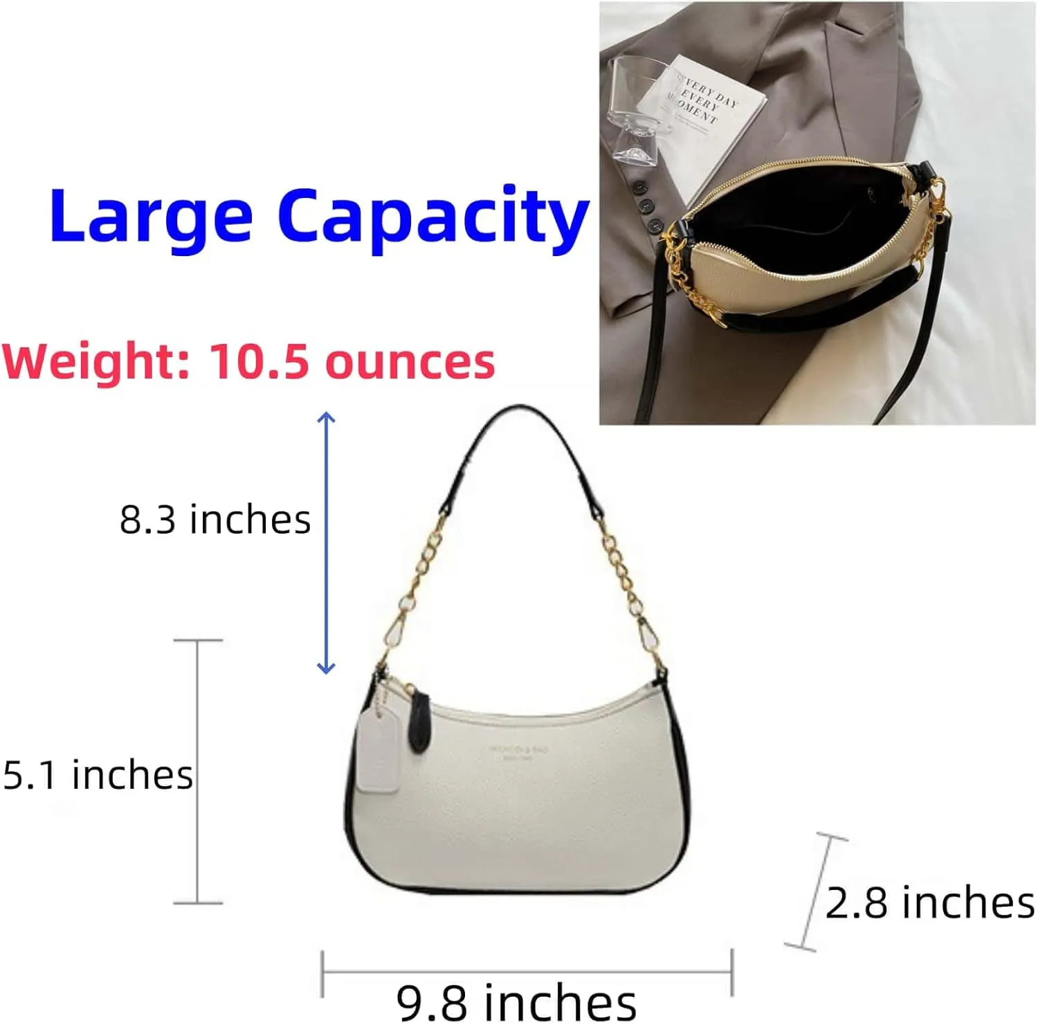 Crossbody Bags for Women Trendy Crescent Shoulder Underarm Small Purse Retro Classic Hobo Clutch Handbag Fashion Y2K