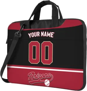 Custom Laptop Bag Baseball Fans Gifts Custom City Classic Laptop Shoulder Bag Briefcase Protective Messenger Bag