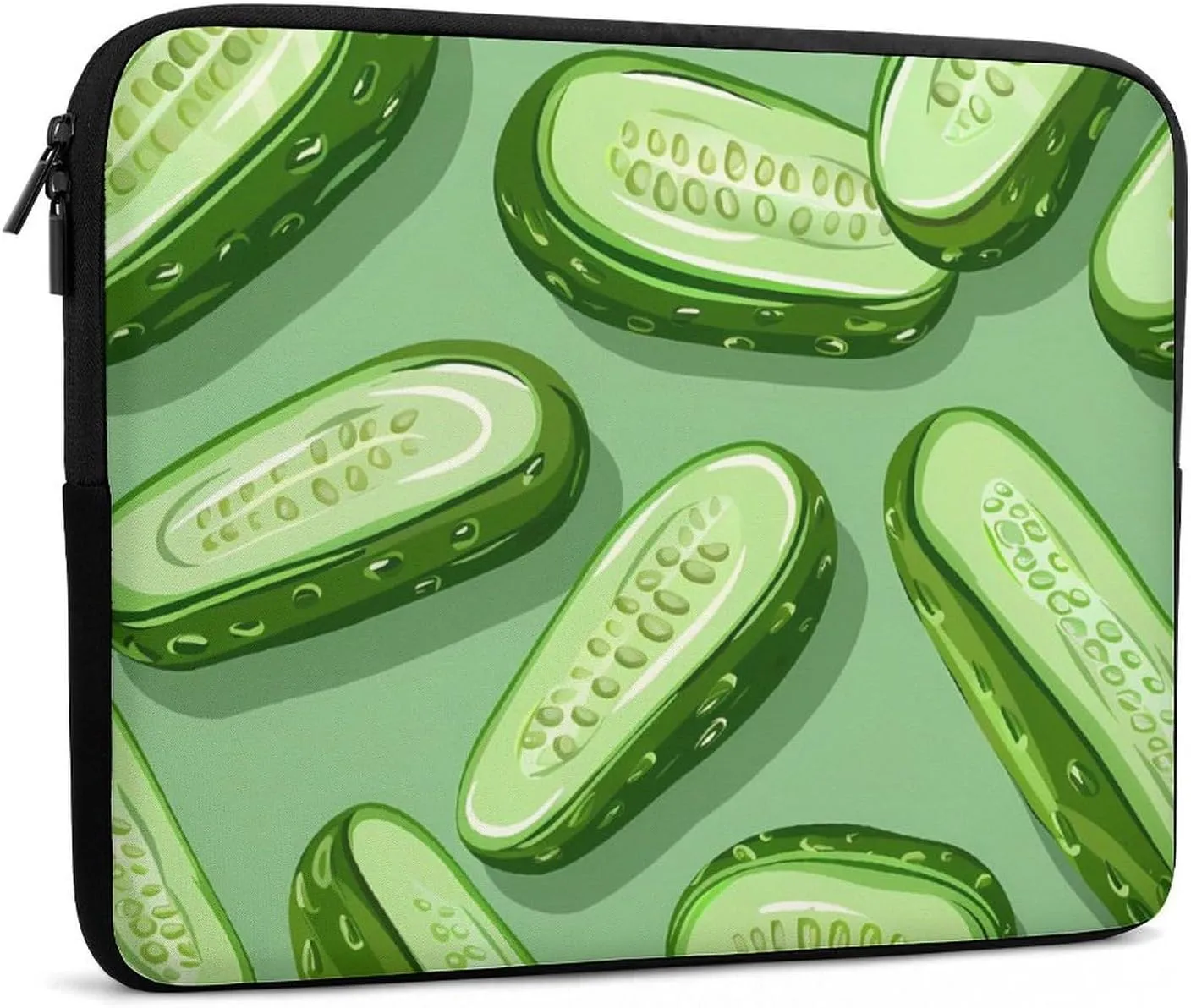 Dill Pickles Personalized Laptop Bag Business Casual Laptop Cases Slim Computer Bag Briefcase