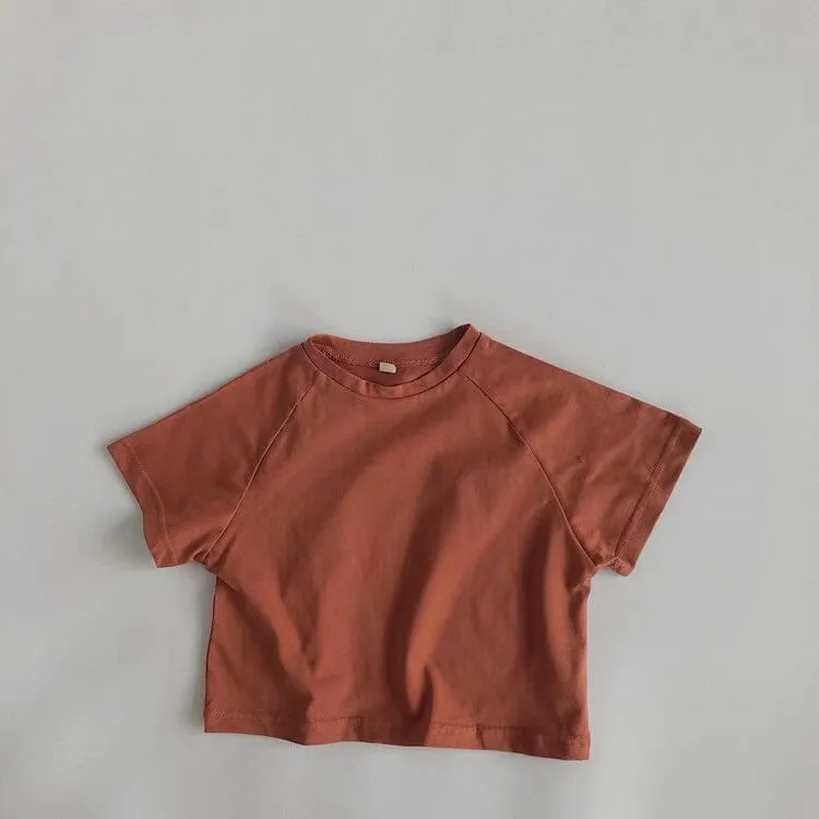 Earth Tone Solid Color Tee