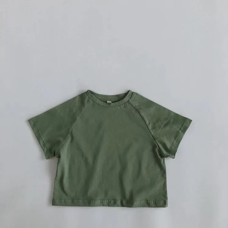 Earth Tone Solid Color Tee