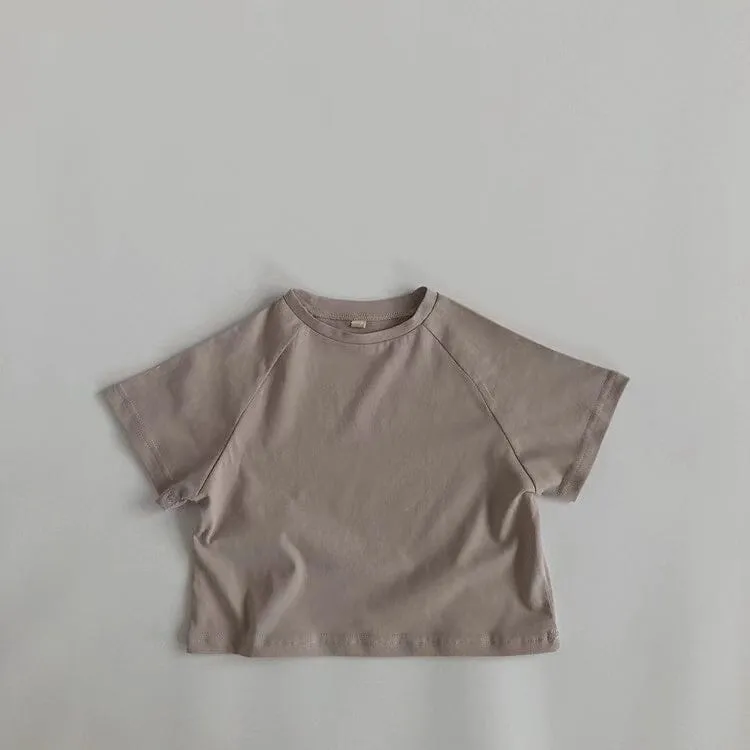 Earth Tone Solid Color Tee
