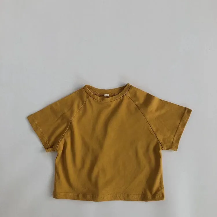 Earth Tone Solid Color Tee