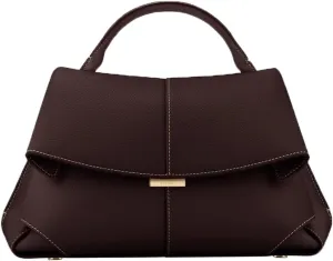 Fashion Leather Handbag for Women, Top Handle Bag, Designer Crossbody, Classic Hobo Purse with Adjustable Strap.