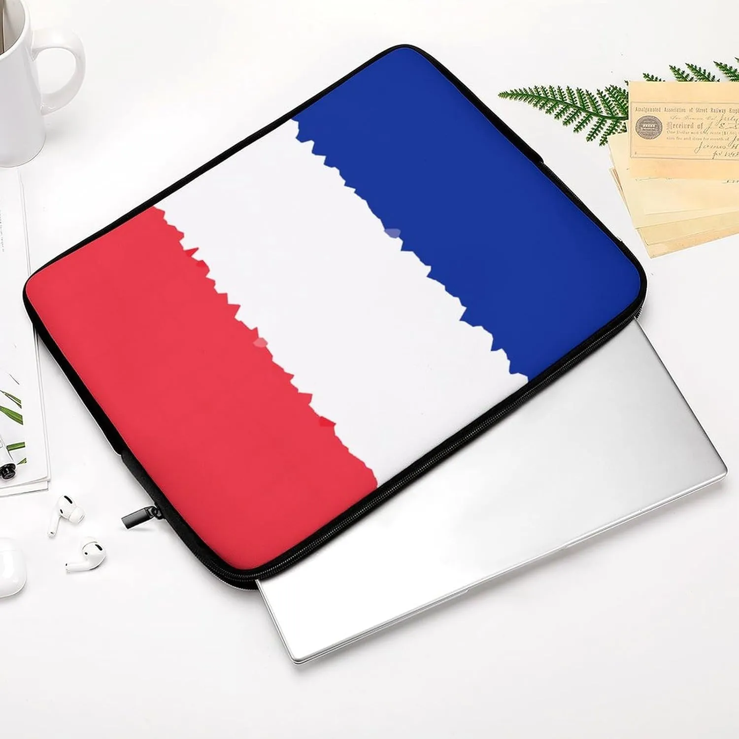 France Personalized Laptop Bag Business Casual Laptop Cases Slim Computer Bag Briefcase