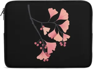 Ginkgo Tree Personalized Laptop Bag Business Casual Laptop Cases Slim Computer Bag Briefcase