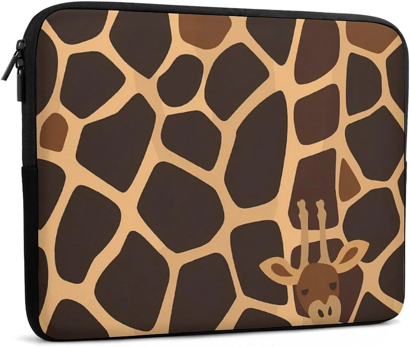 Giraffe Pattern Personalized Laptop Bag Business Casual Laptop Cases Slim Computer Bag Briefcase
