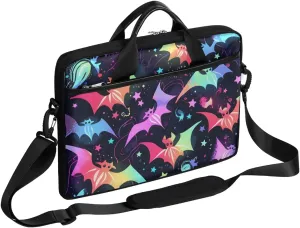 Halloween Party Modern Decor Laptop Shoulder Bag Tablet Computer Notebook Sleeve Messenger Bags Carrying Case with Strap Briefcase Tote for 14 15 in Laptops