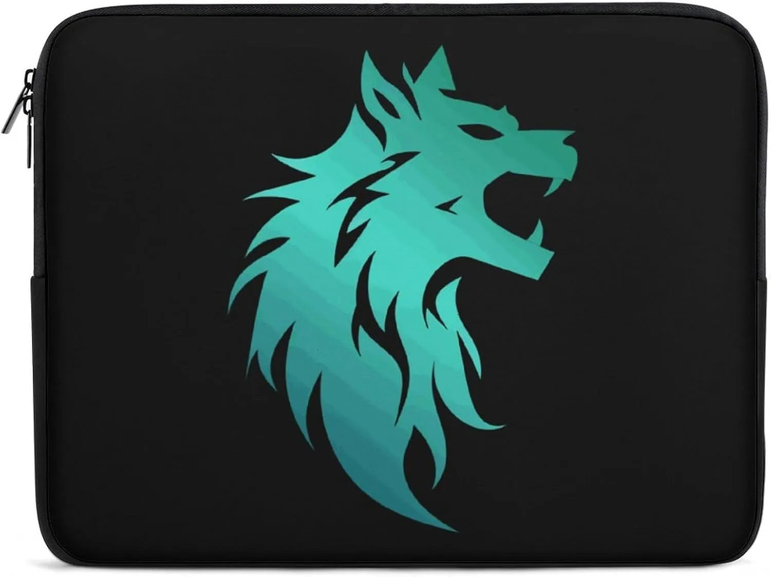 Howling Wolf Personalized Laptop Bag Business Casual Laptop Cases Slim Computer Bag Briefcase