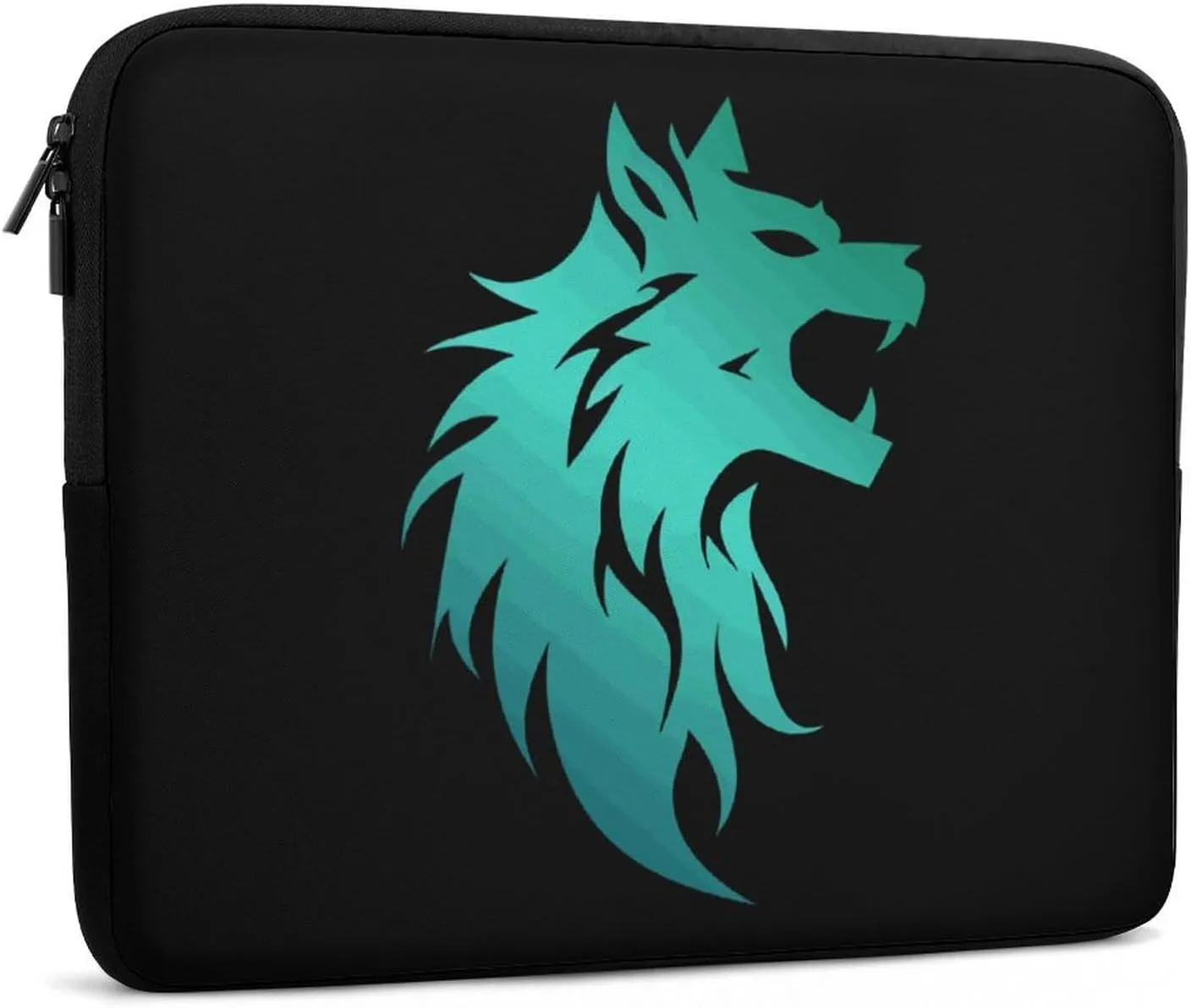 Howling Wolf Personalized Laptop Bag Business Casual Laptop Cases Slim Computer Bag Briefcase