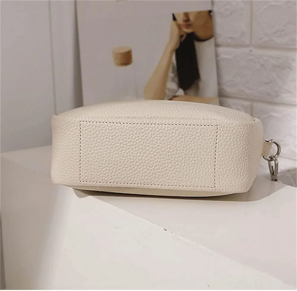 JSEIAJB Classic Purses and Handbags Women Wide Fabric Strap Crossbody Bag Ladies Daily Use Zipper Shoulder Bags
