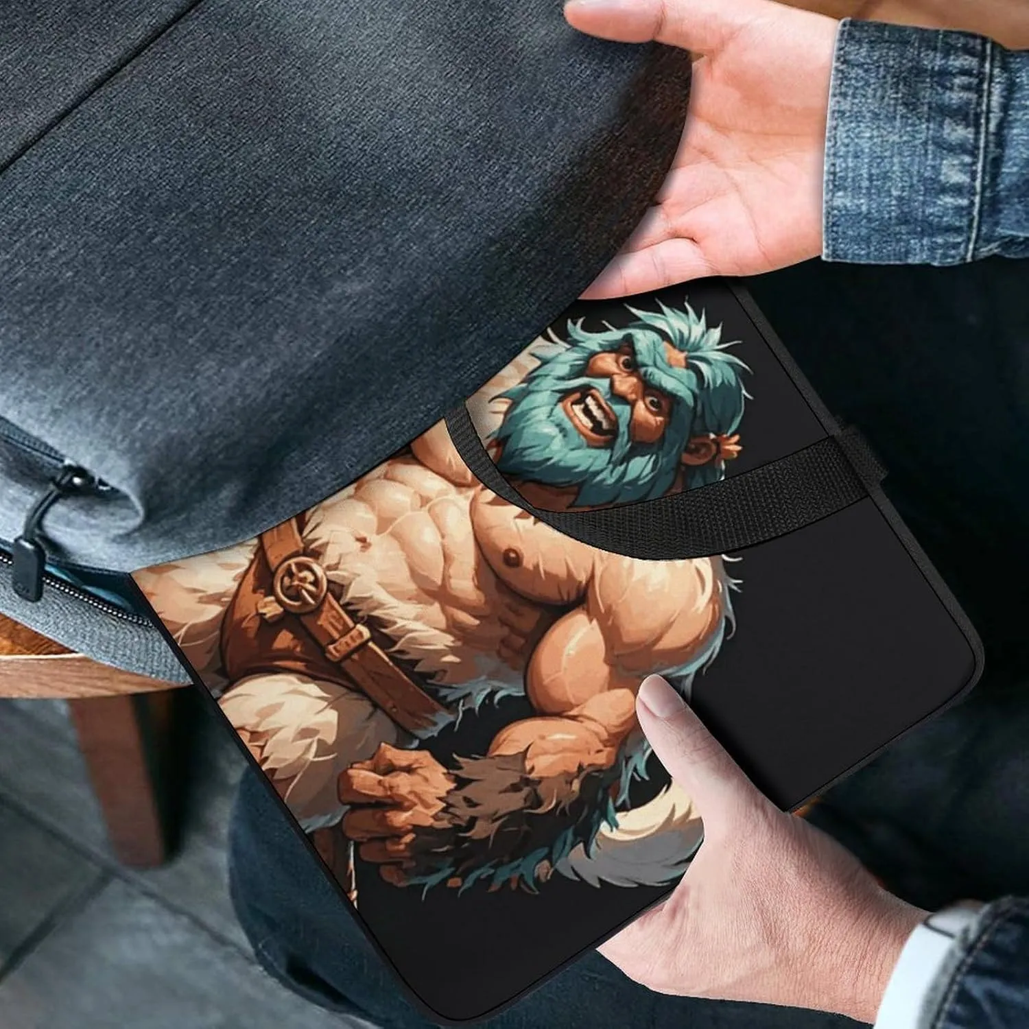 Laptop Sleeve with Handle Sasquatch Laptop Sleeve Bag Ultra-Thin Computer Bag Cover for 12-17 Inch
