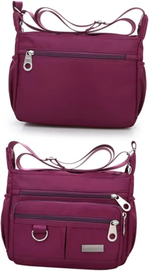 Leisure Style Oxford Cloth Single Shoulder Bag Large Capacity Women's Messenger Bag for Ladies