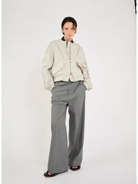 Lis Lareida Genai Bomber Jacket in Chalk