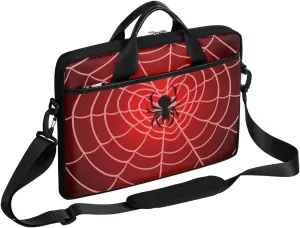 Modern Halloween Party Theme Laptop Shoulder Bag Tablet Computer Notebook Sleeve Messenger Bags Carrying Case with Strap Briefcase Tote for 14 15 in Laptops