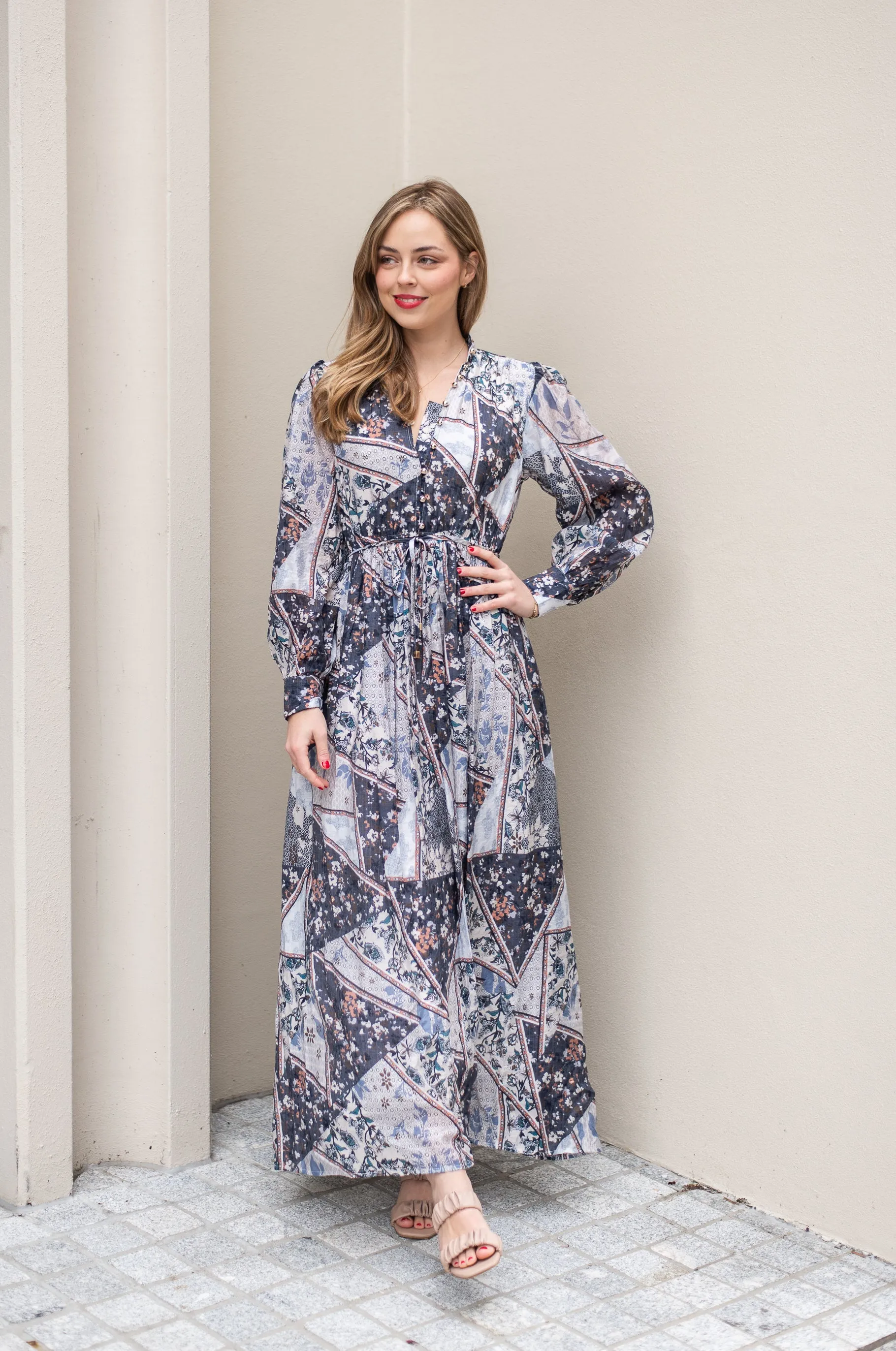 Myka Dress | Grey