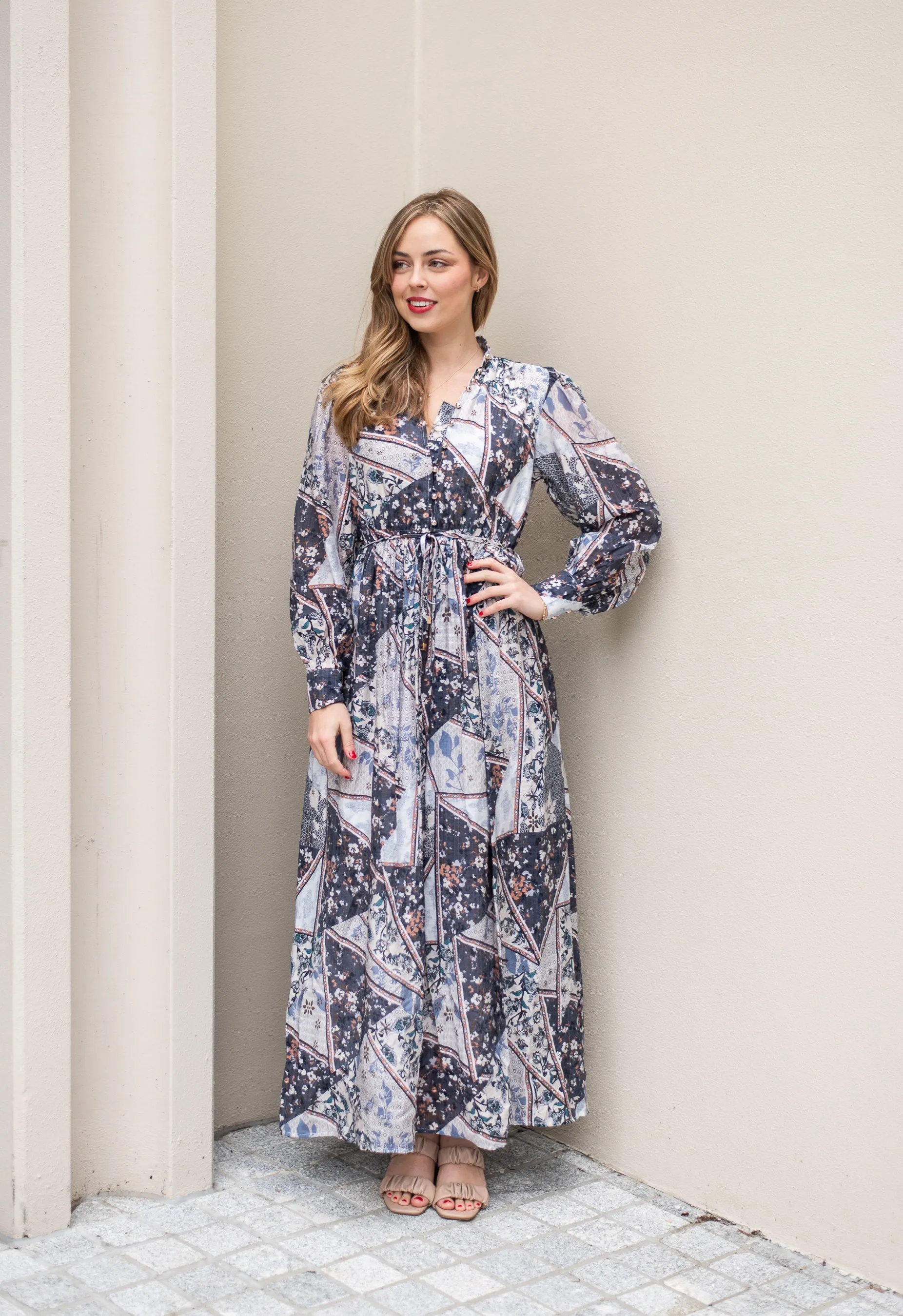 Myka Dress | Grey