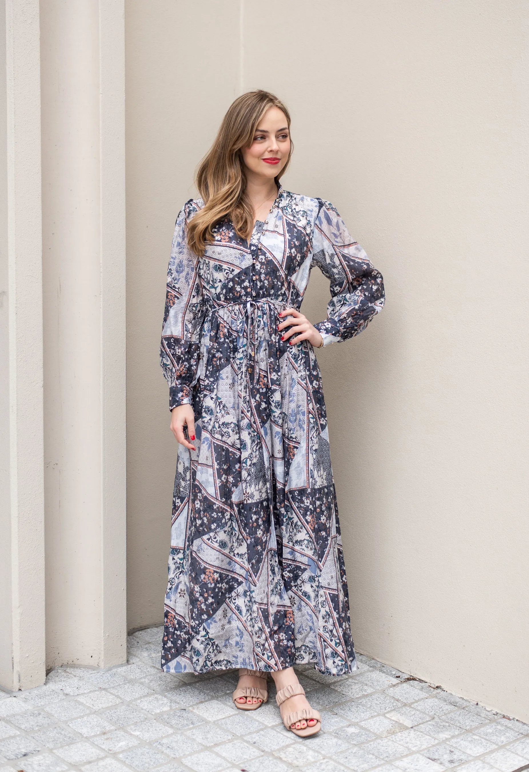 Myka Dress | Grey
