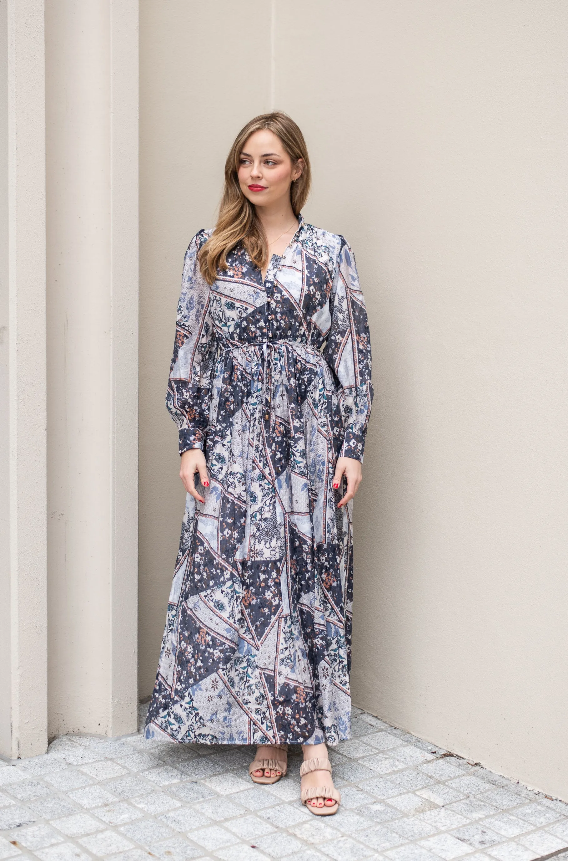 Myka Dress | Grey