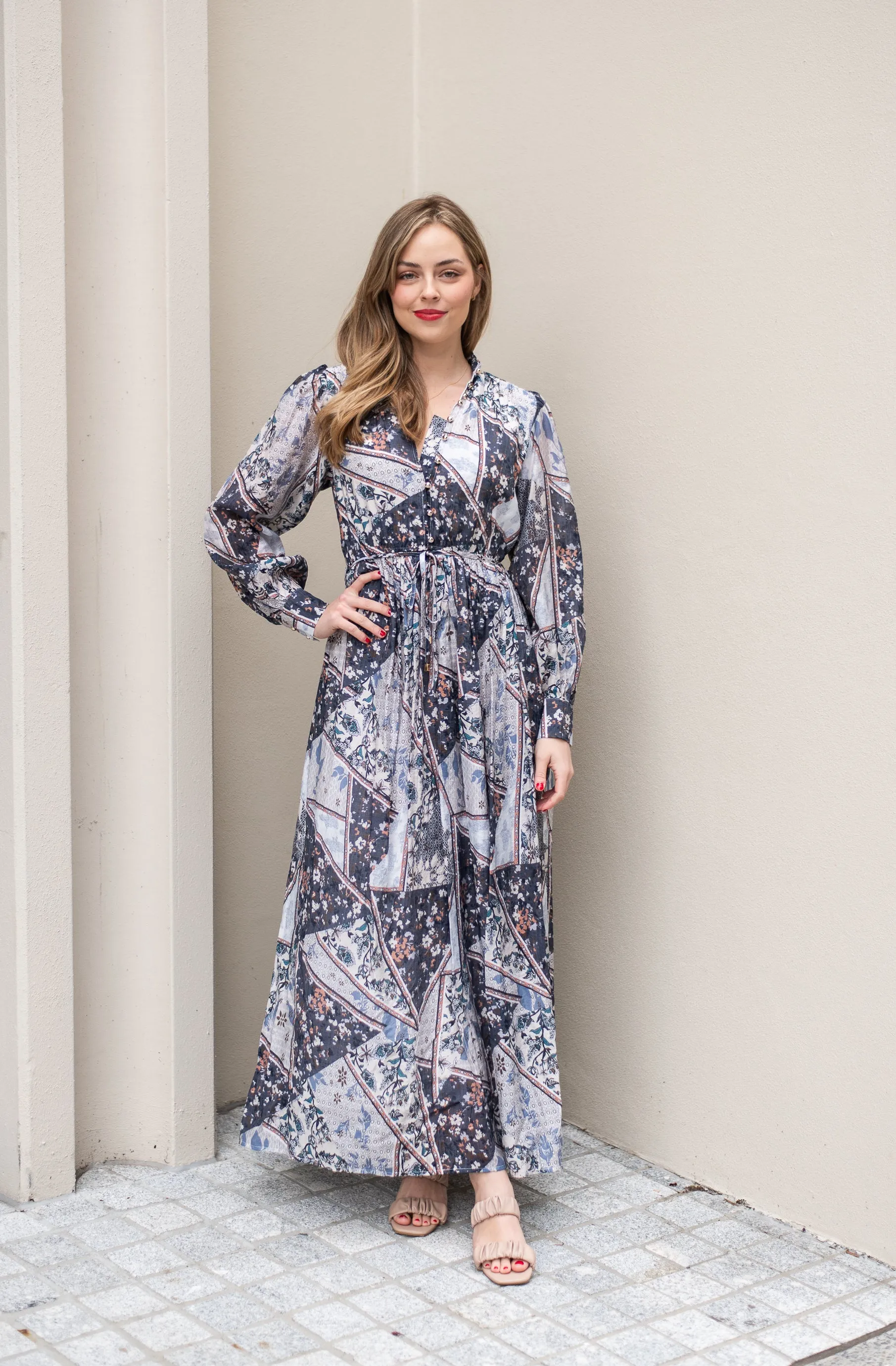 Myka Dress | Grey