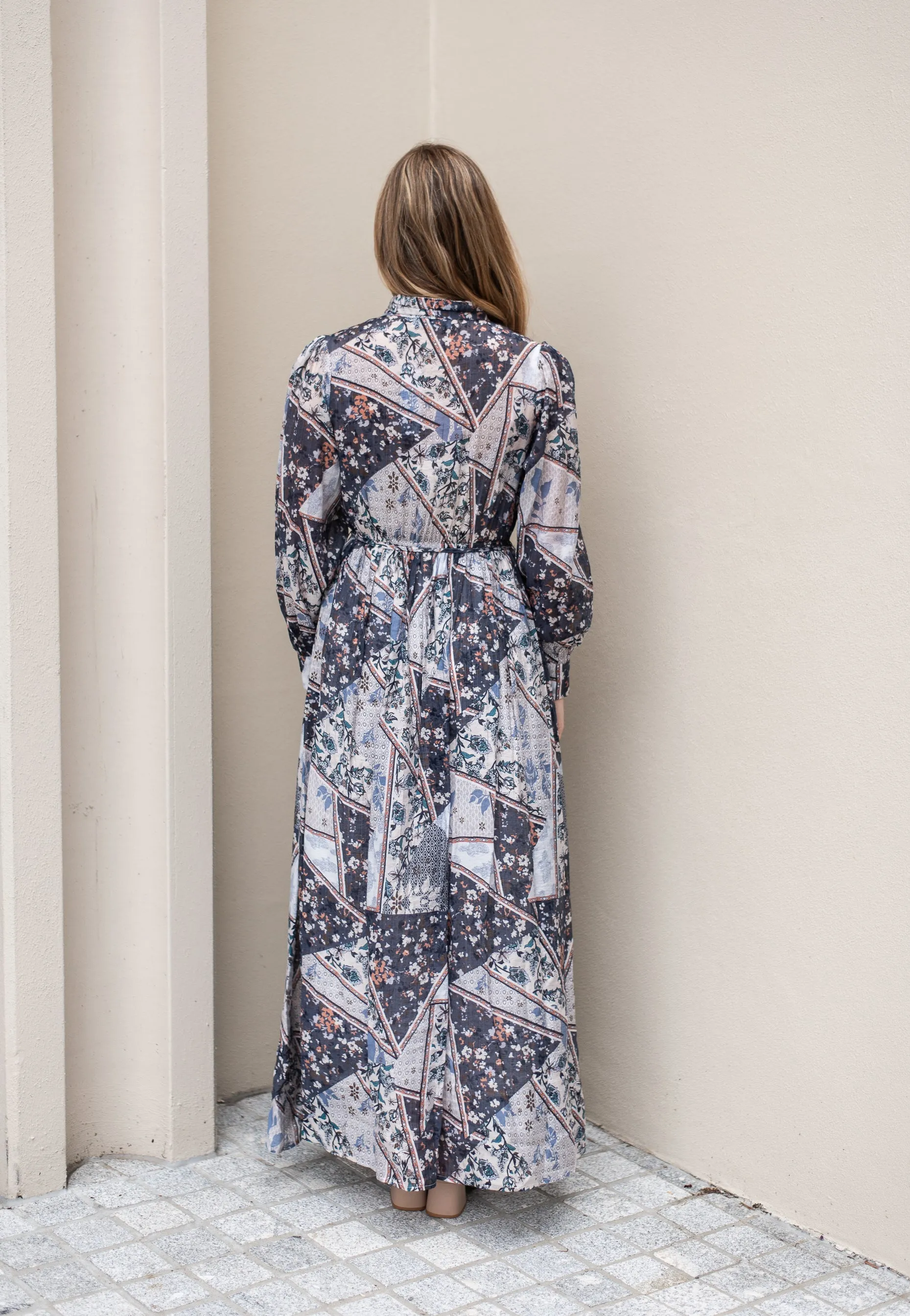 Myka Dress | Grey
