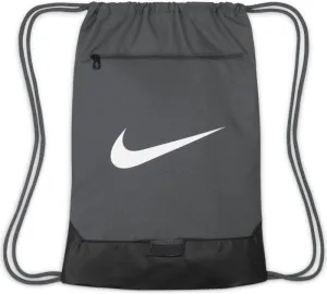 Nike Brasilia 9.5 Training Gym Sack, Iron Grey/Black/White, Medium