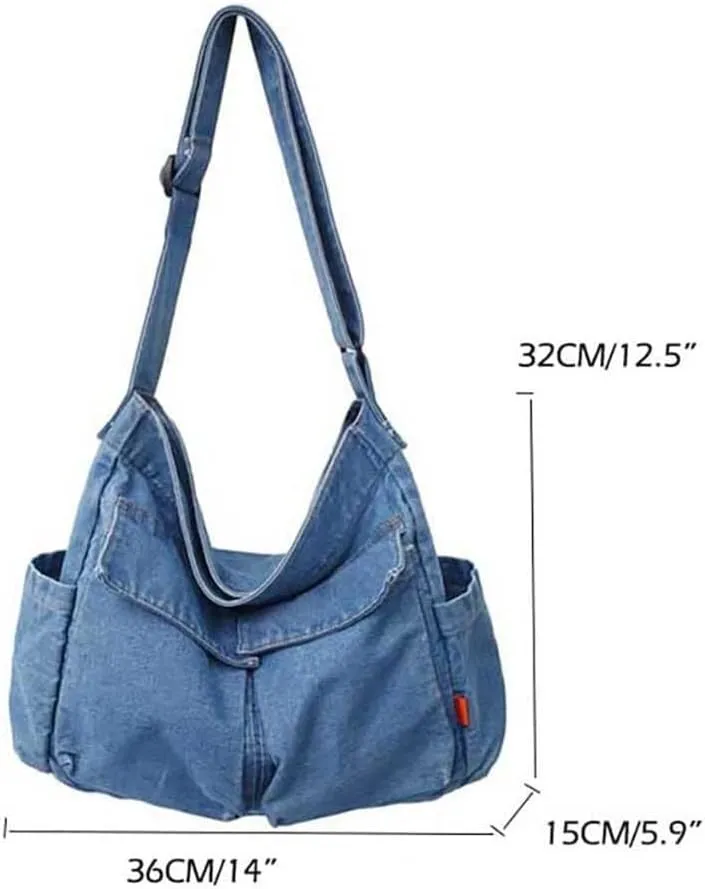 Purse Canvas Sling Bag Aesthetic Tote Large Handbags Fairy Grunge Hipster Hobo Boho Hippie Crossbody Bag