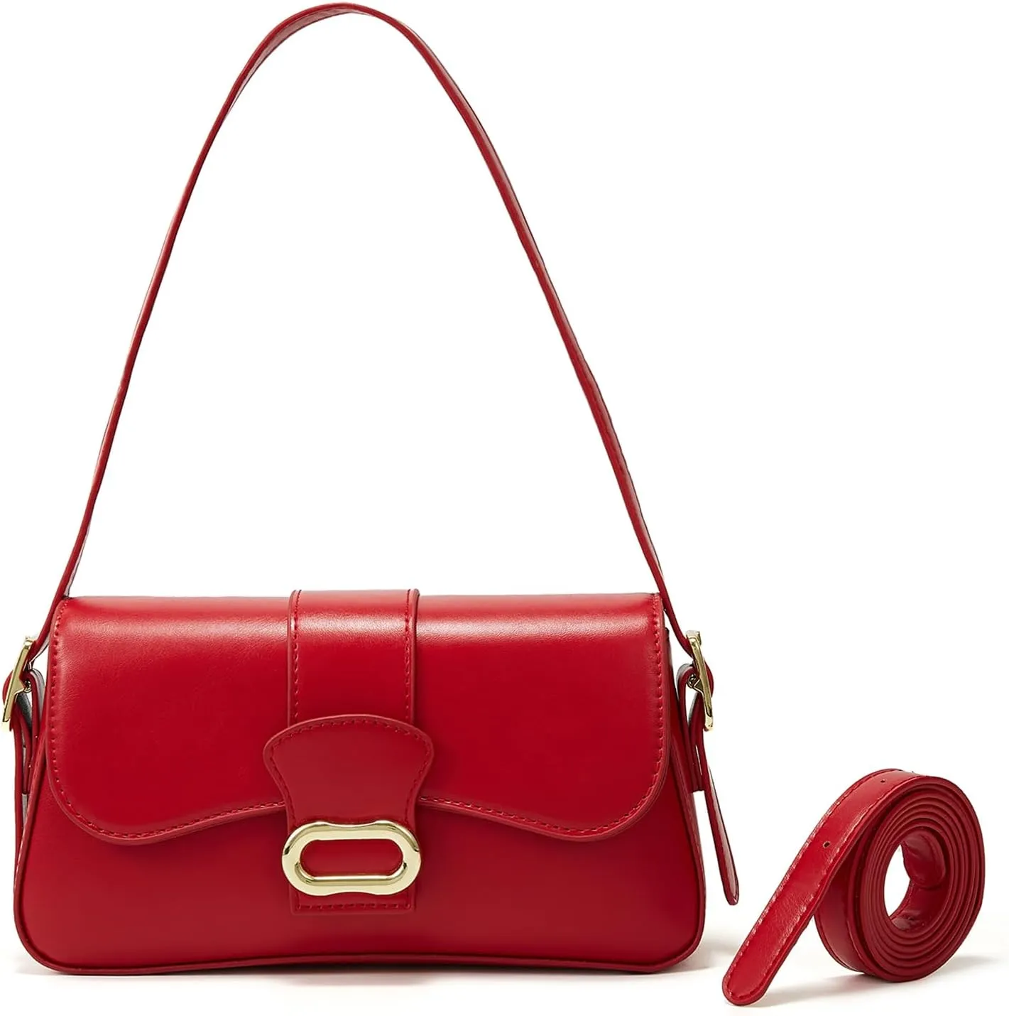 Shoulder Bag Classic Clutch Purse Soft PU Leather Handbag for Women Trendy Purses Shoulder Purse Designer Bags