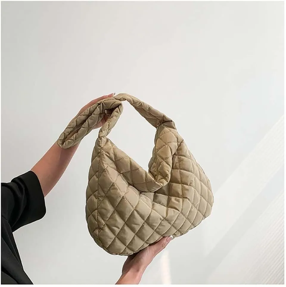 Shoulder Bag for Wome Lingge Casual Tote Crossbody Hobo Bag Top-Handle Bags