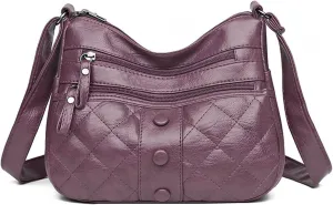 Shoulder bag Ladies PU Leather Casual Shoulder Bags For Women Storey Large Capacity Women Crossbody Shopper Bags